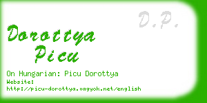 dorottya picu business card